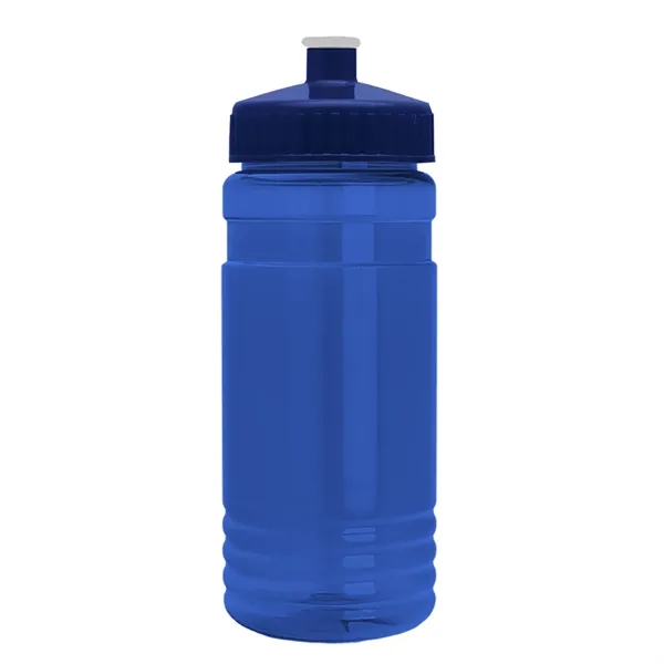 Transparent sports bottle, 2 oz. Straight-wall design with Push-Pull lid... from ASI 40480 Koozie Group