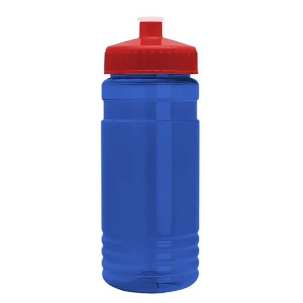 Transparent sports bottle, 2 oz. Straight-wall design with Push-Pull lid... from ASI 40480 Koozie Group