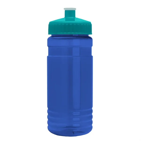 Transparent sports bottle, 2 oz. Straight-wall design with Push-Pull lid... from ASI 40480 Koozie Group