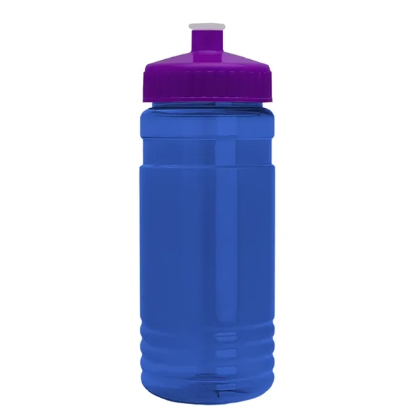Transparent sports bottle, 2 oz. Straight-wall design with Push-Pull lid... from ASI 40480 Koozie Group