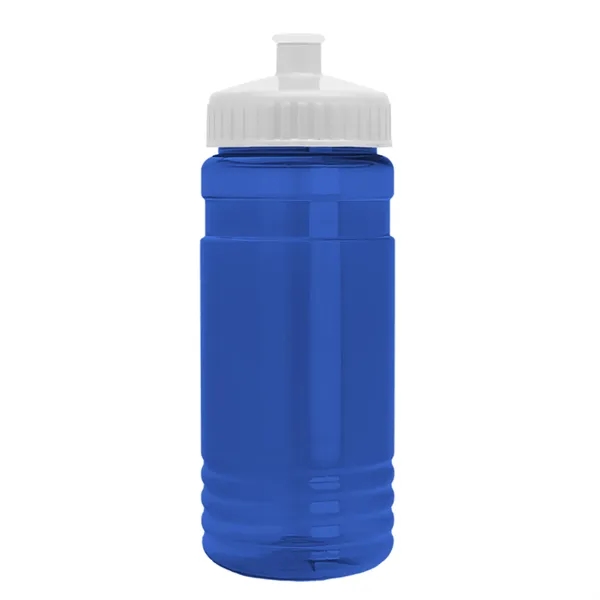 Transparent sports bottle, 2 oz. Straight-wall design with Push-Pull lid... from ASI 40480 Koozie Group