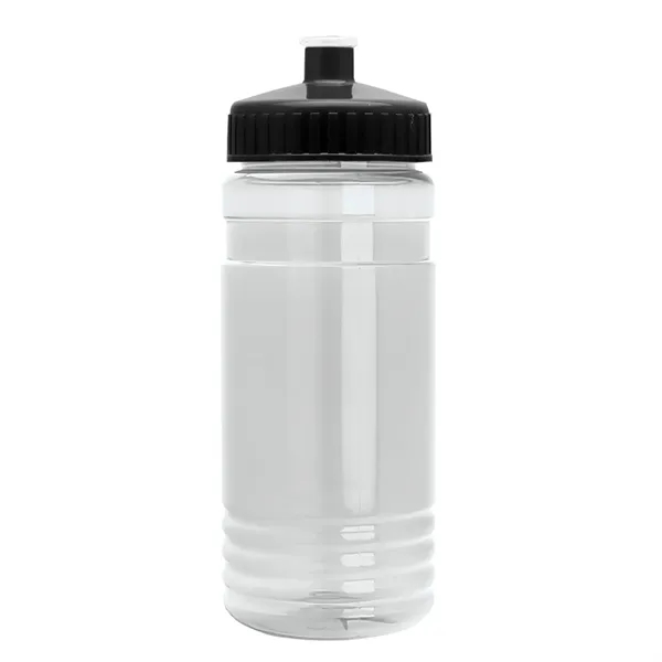Transparent sports bottle, 2 oz. Straight-wall design with Push-Pull lid... from ASI 40480 Koozie Group