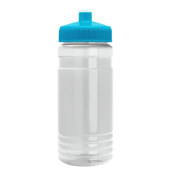 Transparent sports bottle, 2 oz. Straight-wall design with Push-Pull lid... from ASI 40480 Koozie Group