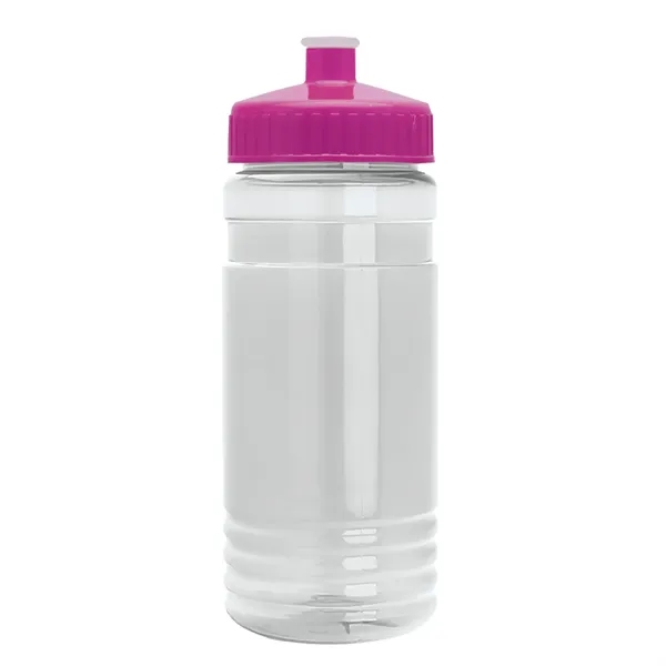 Transparent sports bottle, 2 oz. Straight-wall design with Push-Pull lid... from ASI 40480 Koozie Group