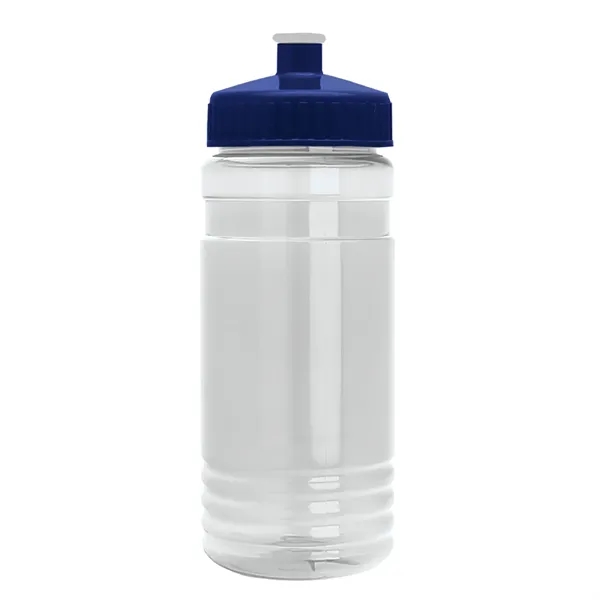 Transparent sports bottle, 2 oz. Straight-wall design with Push-Pull lid... from ASI 40480 Koozie Group