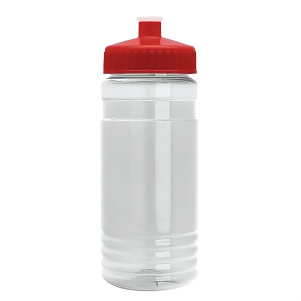 Transparent sports bottle, 2 oz. Straight-wall design with Push-Pull lid... from ASI 40480 Koozie Group