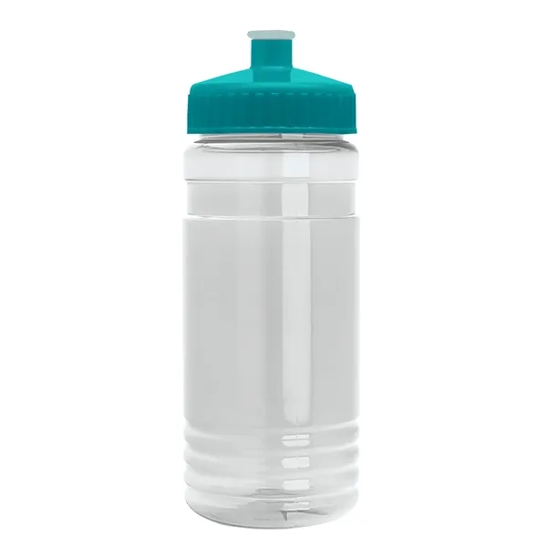 Transparent sports bottle, 2 oz. Straight-wall design with Push-Pull lid... from ASI 40480 Koozie Group