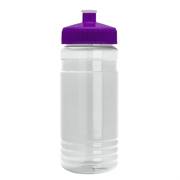 Transparent sports bottle, 2 oz. Straight-wall design with Push-Pull lid... from ASI 40480 Koozie Group
