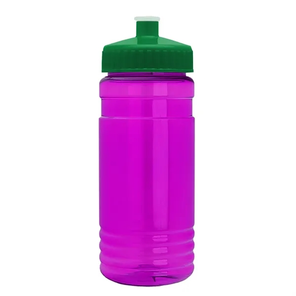 Transparent sports bottle, 2 oz. Straight-wall design with Push-Pull lid... from ASI 40480 Koozie Group