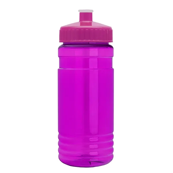 Transparent sports bottle, 2 oz. Straight-wall design with Push-Pull lid... from ASI 40480 Koozie Group