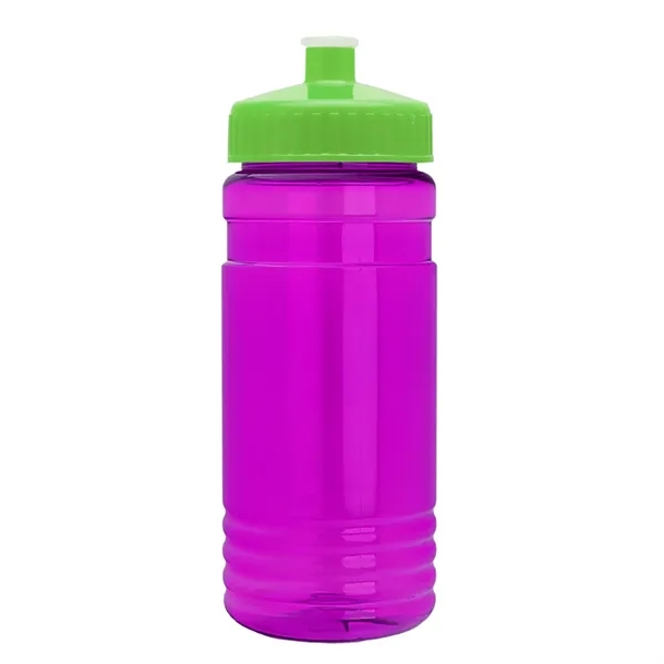 Transparent sports bottle, 2 oz. Straight-wall design with Push-Pull lid... from ASI 40480 Koozie Group