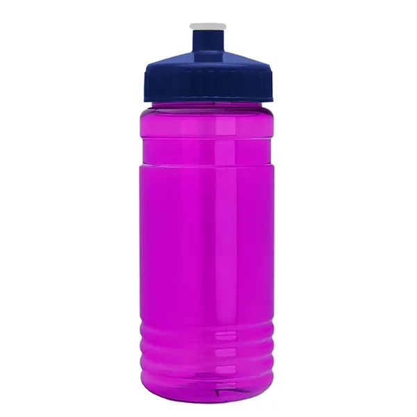 Transparent sports bottle, 2 oz. Straight-wall design with Push-Pull lid... from ASI 40480 Koozie Group