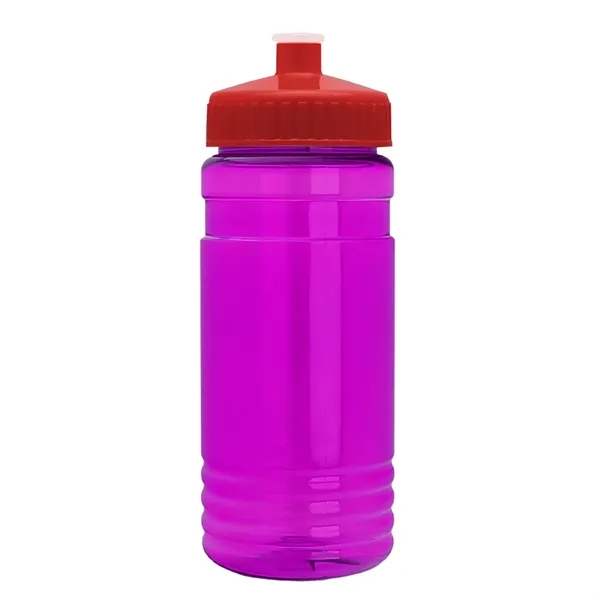 Transparent sports bottle, 2 oz. Straight-wall design with Push-Pull lid... from ASI 40480 Koozie Group