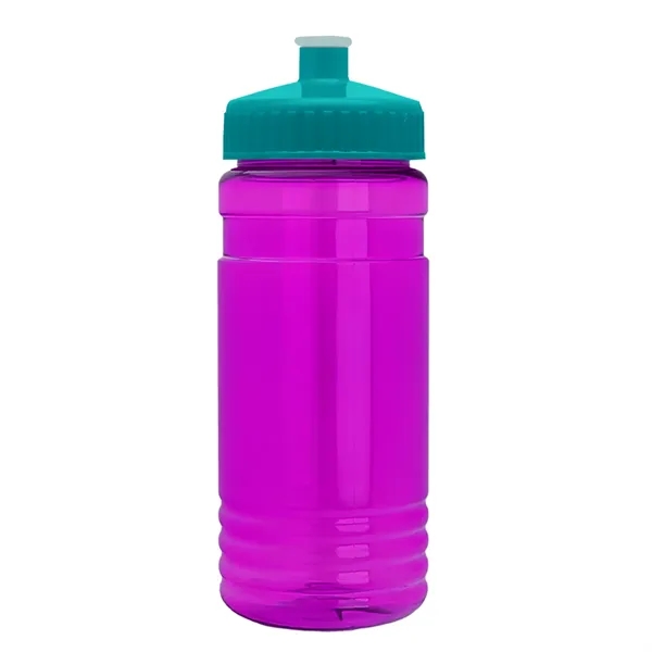 Transparent sports bottle, 2 oz. Straight-wall design with Push-Pull lid... from ASI 40480 Koozie Group