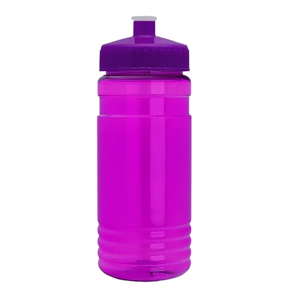 Transparent sports bottle, 2 oz. Straight-wall design with Push-Pull lid... from ASI 40480 Koozie Group