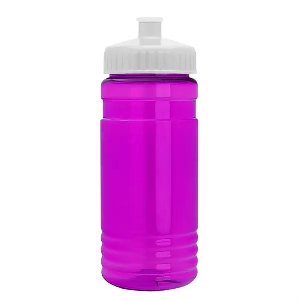 Transparent sports bottle, 2 oz. Straight-wall design with Push-Pull lid... from ASI 40480 Koozie Group