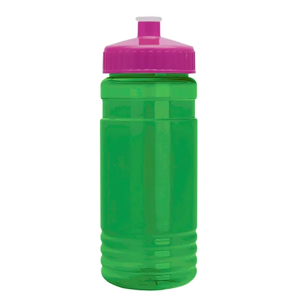 Transparent sports bottle, 2 oz. Straight-wall design with Push-Pull lid... from ASI 40480 Koozie Group