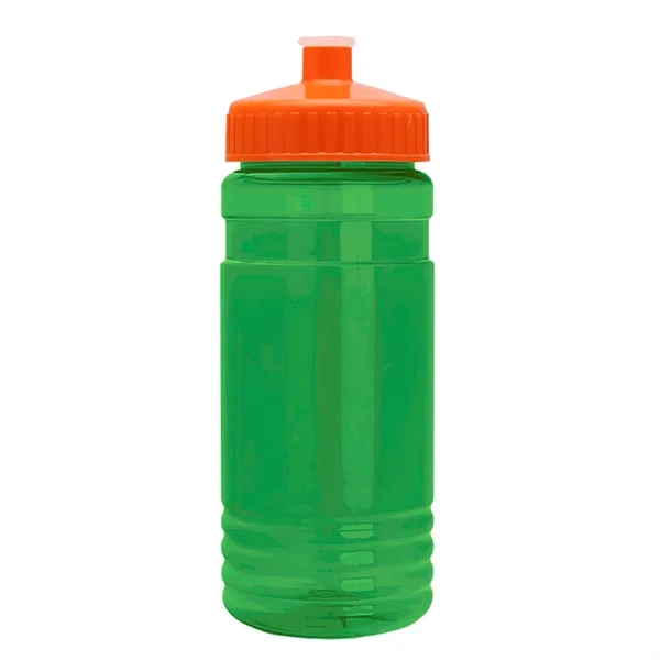 Transparent sports bottle, 2 oz. Straight-wall design with Push-Pull lid... from ASI 40480 Koozie Group