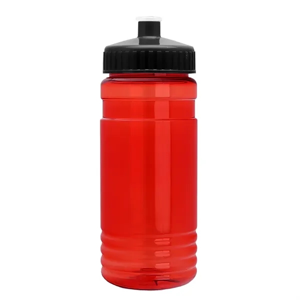 Transparent sports bottle, 2 oz. Straight-wall design with Push-Pull lid... from ASI 40480 Koozie Group