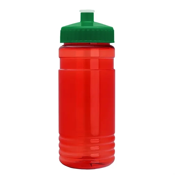 Transparent sports bottle, 2 oz. Straight-wall design with Push-Pull lid... from ASI 40480 Koozie Group