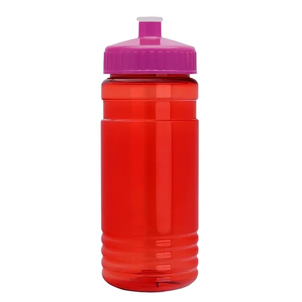 Transparent sports bottle, 2 oz. Straight-wall design with Push-Pull lid... from ASI 40480 Koozie Group