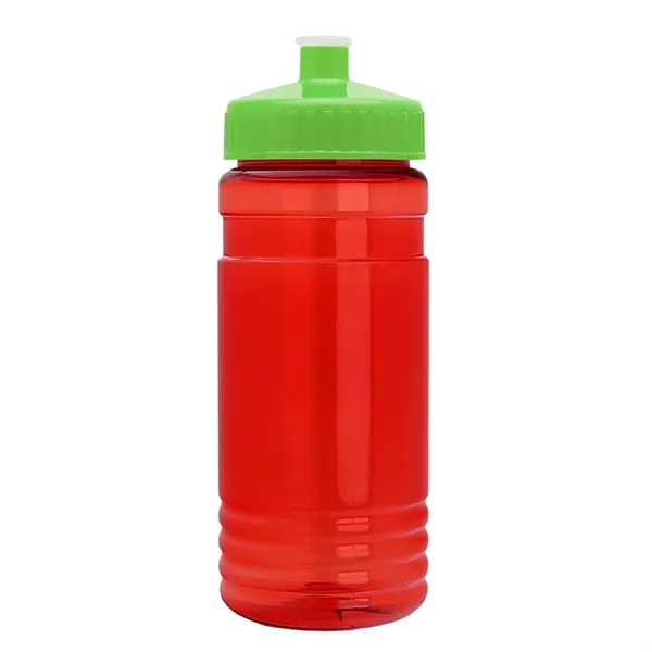 Transparent sports bottle, 2 oz. Straight-wall design with Push-Pull lid... from ASI 40480 Koozie Group