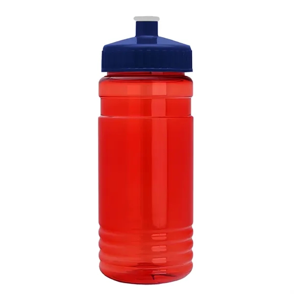 Transparent sports bottle, 2 oz. Straight-wall design with Push-Pull lid... from ASI 40480 Koozie Group