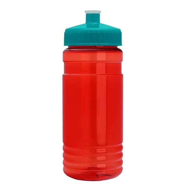 Transparent sports bottle, 2 oz. Straight-wall design with Push-Pull lid... from ASI 40480 Koozie Group