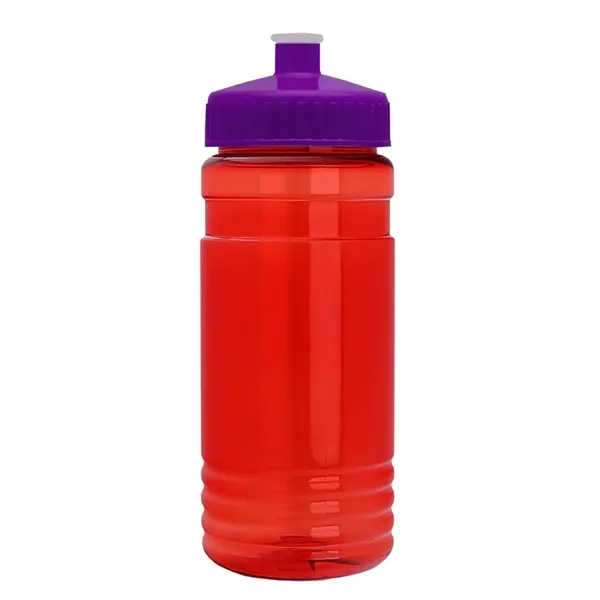 Transparent sports bottle, 2 oz. Straight-wall design with Push-Pull lid... from ASI 40480 Koozie Group