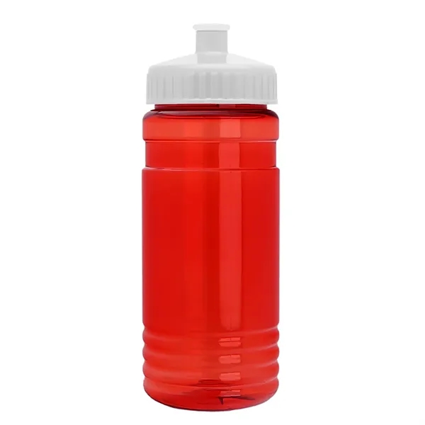 Transparent sports bottle, 2 oz. Straight-wall design with Push-Pull lid... from ASI 40480 Koozie Group