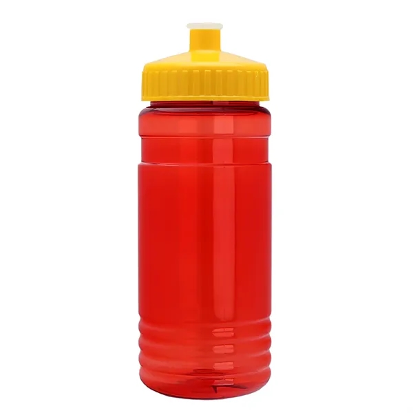 Transparent sports bottle, 2 oz. Straight-wall design with Push-Pull lid... from ASI 40480 Koozie Group
