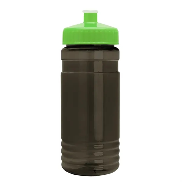 Transparent sports bottle, 2 oz. Straight-wall design with Push-Pull lid... from ASI 40480 Koozie Group