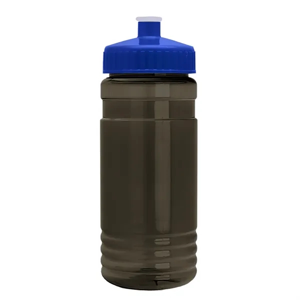 Transparent sports bottle, 2 oz. Straight-wall design with Push-Pull lid... from ASI 40480 Koozie Group