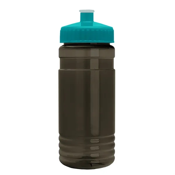 Transparent sports bottle, 2 oz. Straight-wall design with Push-Pull lid... from ASI 40480 Koozie Group