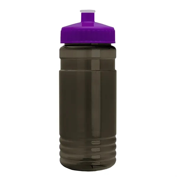 Transparent sports bottle, 2 oz. Straight-wall design with Push-Pull lid... from ASI 40480 Koozie Group