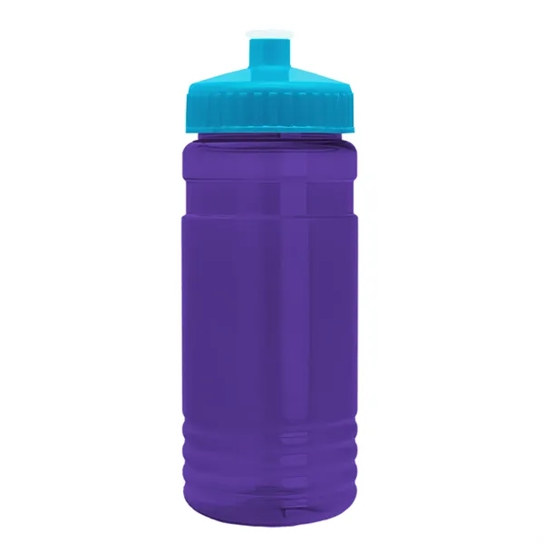 Transparent sports bottle, 2 oz. Straight-wall design with Push-Pull lid... from ASI 40480 Koozie Group