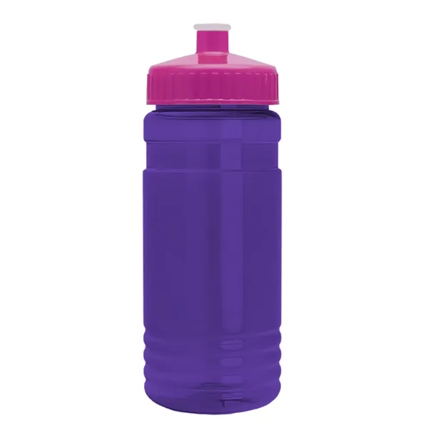 Transparent sports bottle, 2 oz. Straight-wall design with Push-Pull lid... from ASI 40480 Koozie Group