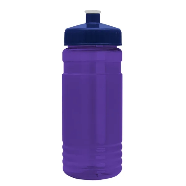 Transparent sports bottle, 2 oz. Straight-wall design with Push-Pull lid... from ASI 40480 Koozie Group
