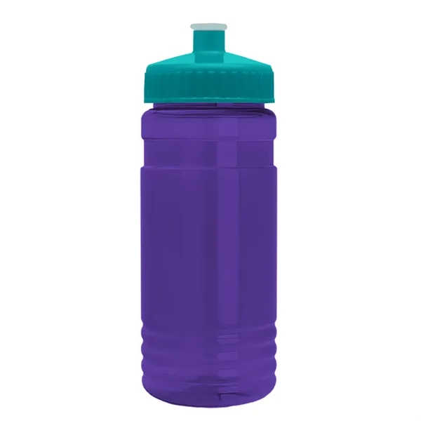Transparent sports bottle, 2 oz. Straight-wall design with Push-Pull lid... from ASI 40480 Koozie Group