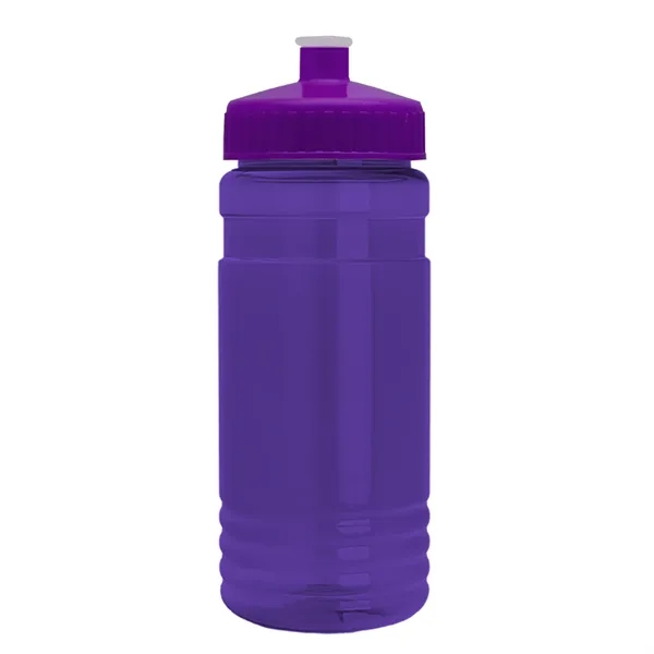 Transparent sports bottle, 2 oz. Straight-wall design with Push-Pull lid... from ASI 40480 Koozie Group