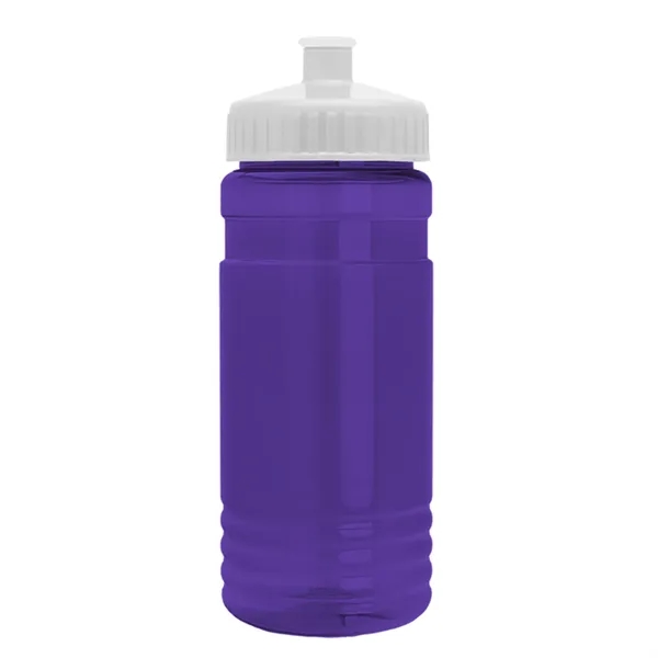 Transparent sports bottle, 2 oz. Straight-wall design with Push-Pull lid... from ASI 40480 Koozie Group