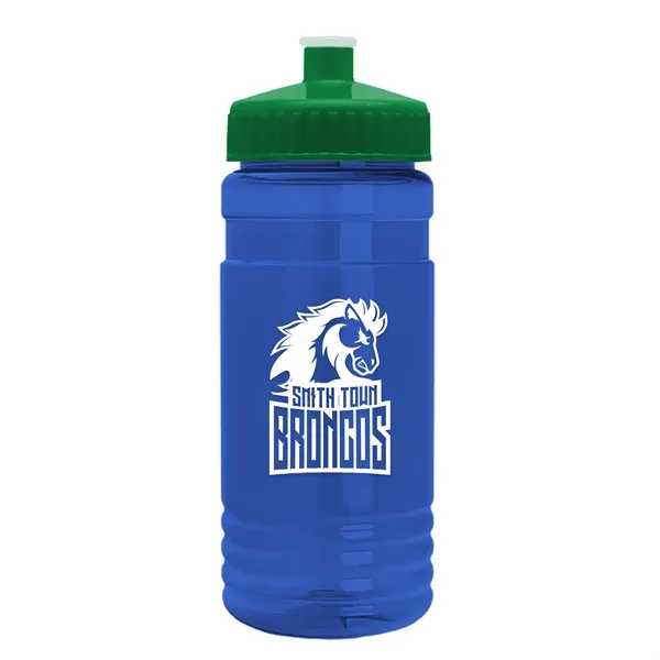 Transparent sports bottle, 2 oz. Straight-wall design with Push-Pull lid... from ASI 40480 Koozie Group
