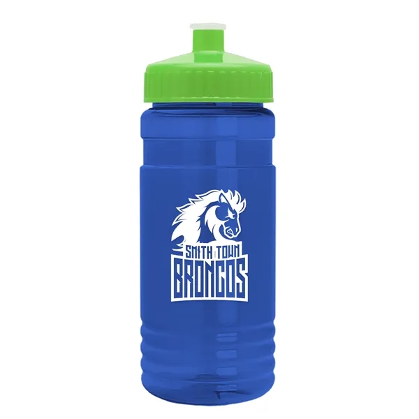 Transparent sports bottle, 2 oz. Straight-wall design with Push-Pull lid... from ASI 40480 Koozie Group