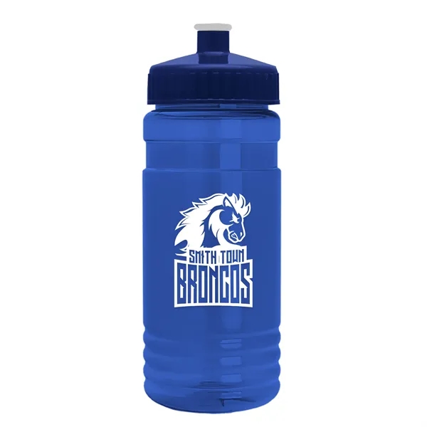 Transparent sports bottle, 2 oz. Straight-wall design with Push-Pull lid... from ASI 40480 Koozie Group