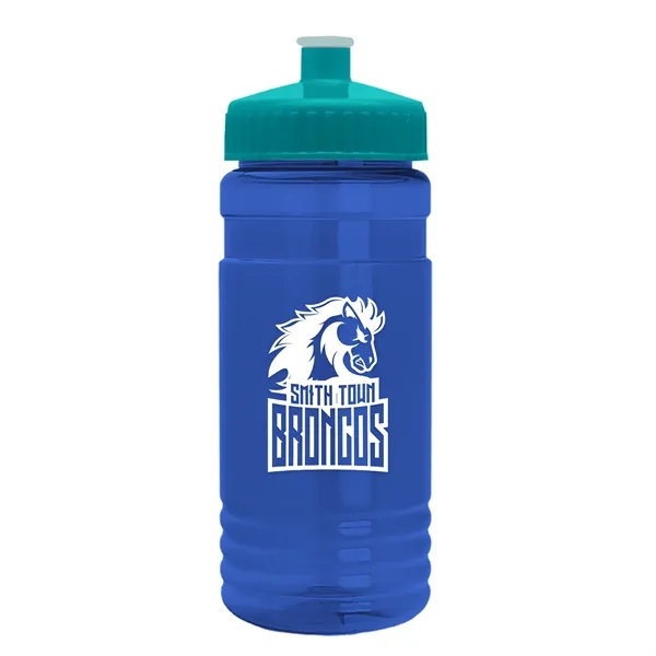 Transparent sports bottle, 2 oz. Straight-wall design with Push-Pull lid... from ASI 40480 Koozie Group