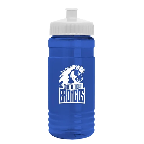Transparent sports bottle, 2 oz. Straight-wall design with Push-Pull lid... from ASI 40480 Koozie Group