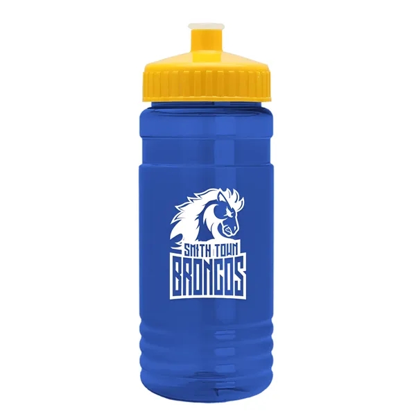 Transparent sports bottle, 2 oz. Straight-wall design with Push-Pull lid... from ASI 40480 Koozie Group