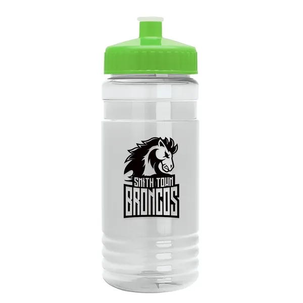 Transparent sports bottle, 2 oz. Straight-wall design with Push-Pull lid... from ASI 40480 Koozie Group