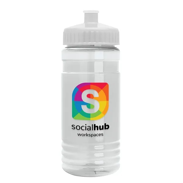 Transparent sports bottle, 2 oz. Straight-wall design with Push-Pull lid... from ASI 40480 Koozie Group