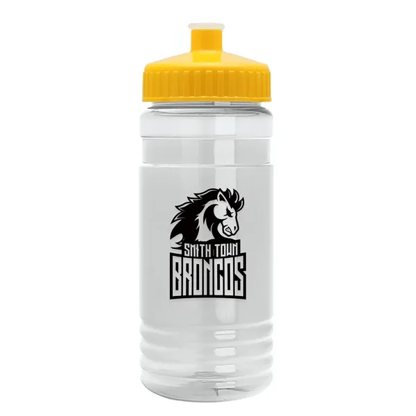 Transparent sports bottle, 2 oz. Straight-wall design with Push-Pull lid... from ASI 40480 Koozie Group